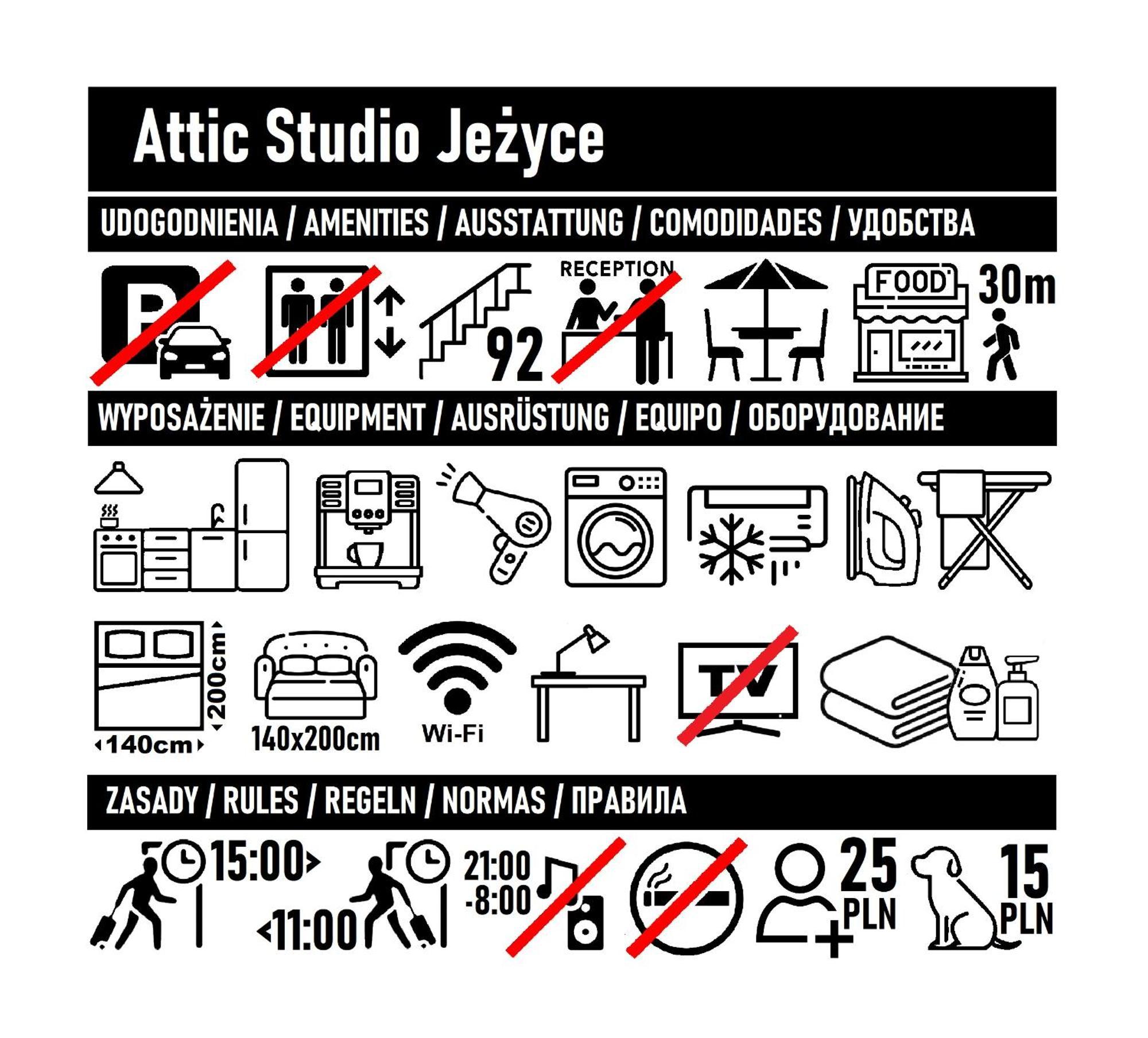 Attic Studio Jezyce 포즈난 외부 사진